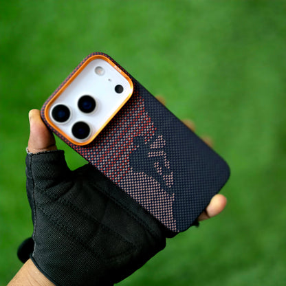 iPhone 17 Pro Max 0.4mm Thin Original SLIVA Real Aramid Carbon Fiber Case with Magsafe - Climber