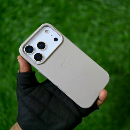 iPhone 17 Pro Leather Case with Magsafe - Grey