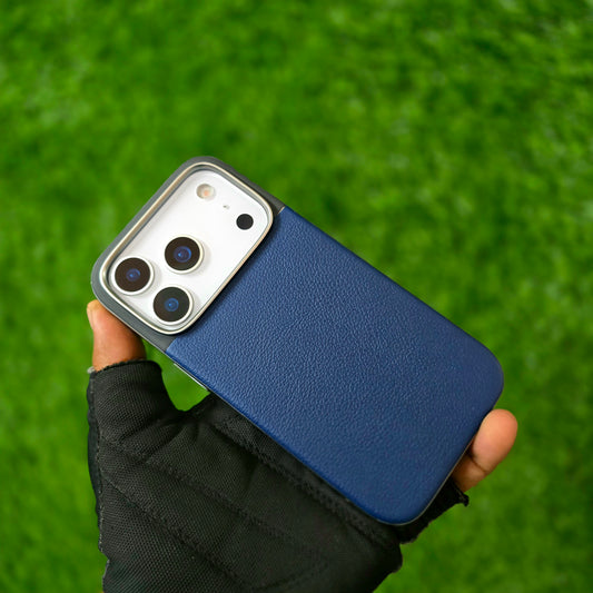 iPhone 17 Pro Max Soft TPU Leather Texture Back Cover