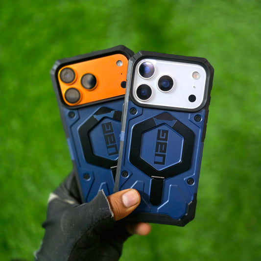 iPhone 17 Pro UAG Case, Military Grade Protective UAG Pathfinder Series with Magsafe & Kickstand - Blue