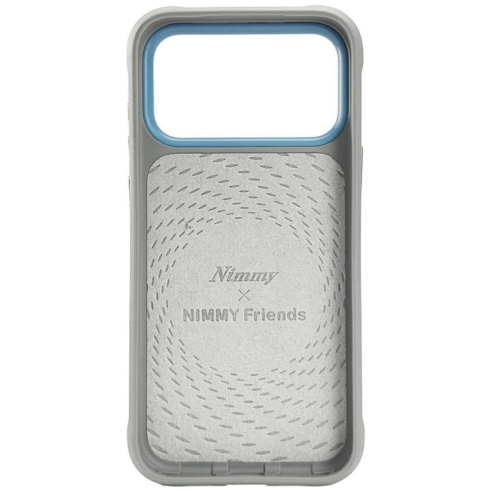 iPhone 17 Pro Nimmy Case, Swag Dog 3D Embroidery Winter Jacket Series Case - Grey