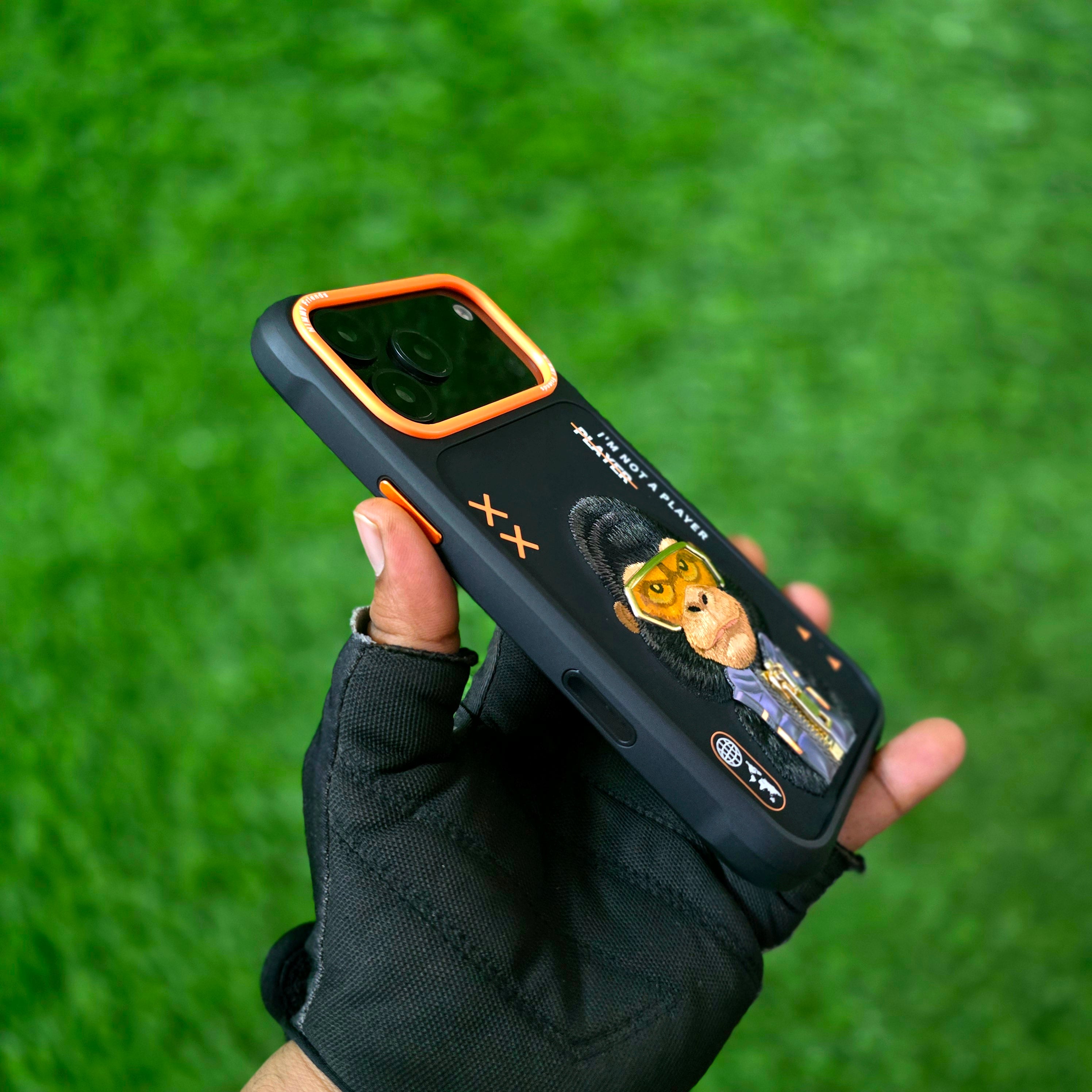 iPhone 17 Pro Nimmy Case, 3D Embroidery Winter Jacket Series Back