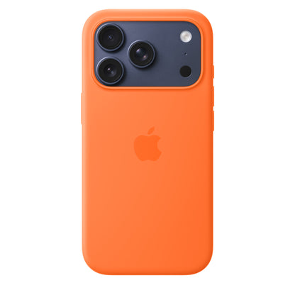 iPhone 17 Pro Silicon Case with Magsafe & Camera Control Button - Orange