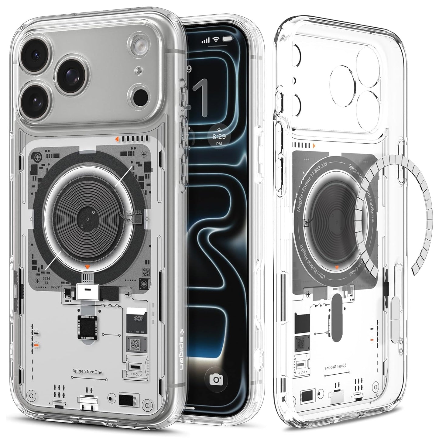 iPhone 17 Pro Max Ultra Hybrid Neo One Series MagSafe Case (TPU + Poly Carbonate)