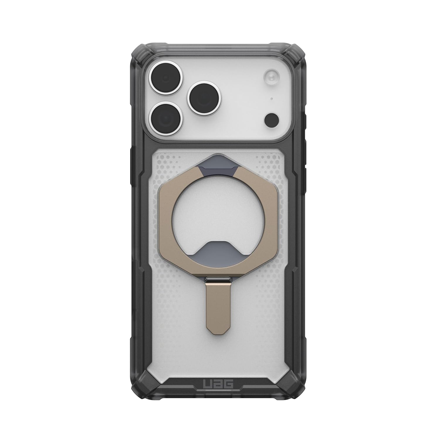 iPhone 17 Pro UAG Case, Military Grade Protective UAG Plasma XTE Series with Magsafe & Kickstand - Titanium