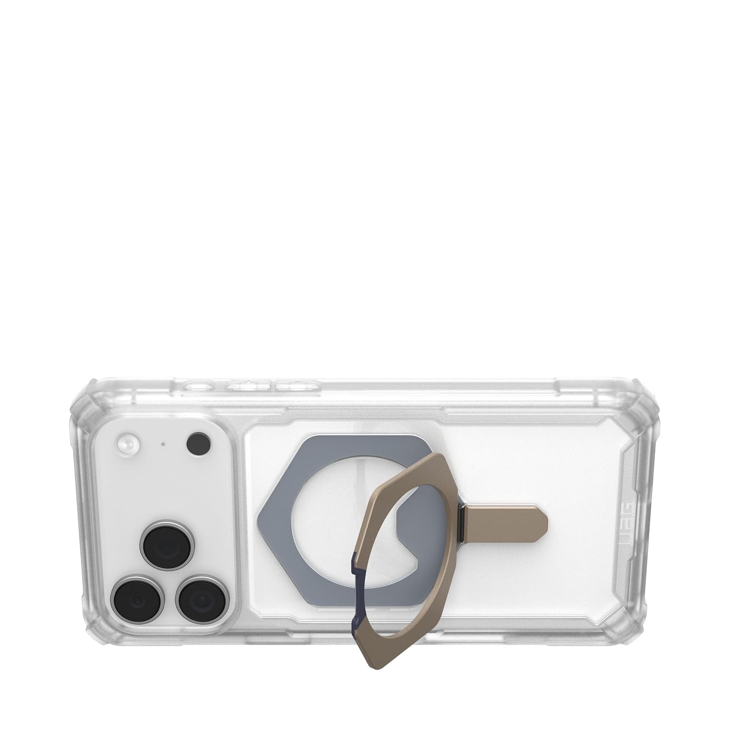 iPhone 17 Pro UAG Case, Military Grade Protective UAG Plasma XTE Series with Magsafe & Kickstand - Clear