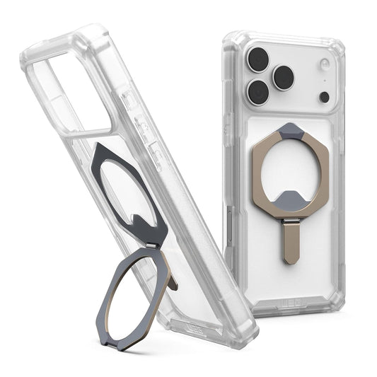 iPhone 17 Pro UAG Case, Military Grade Protective UAG Plasma XTE Series with Magsafe & Kickstand - Clear