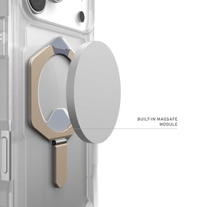 iPhone 17 Pro UAG Case, Military Grade Protective UAG Plasma XTE Series with Magsafe & Kickstand - Clear