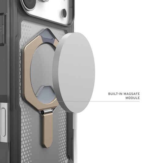 iPhone 17 Pro UAG Case, Military Grade Protective UAG Plasma XTE Series with Magsafe & Kickstand - Titanium