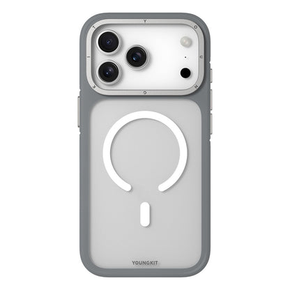 iPhone 17 Pro Max Youngkit Case, Rock Sand Series with Magsafe - Grey