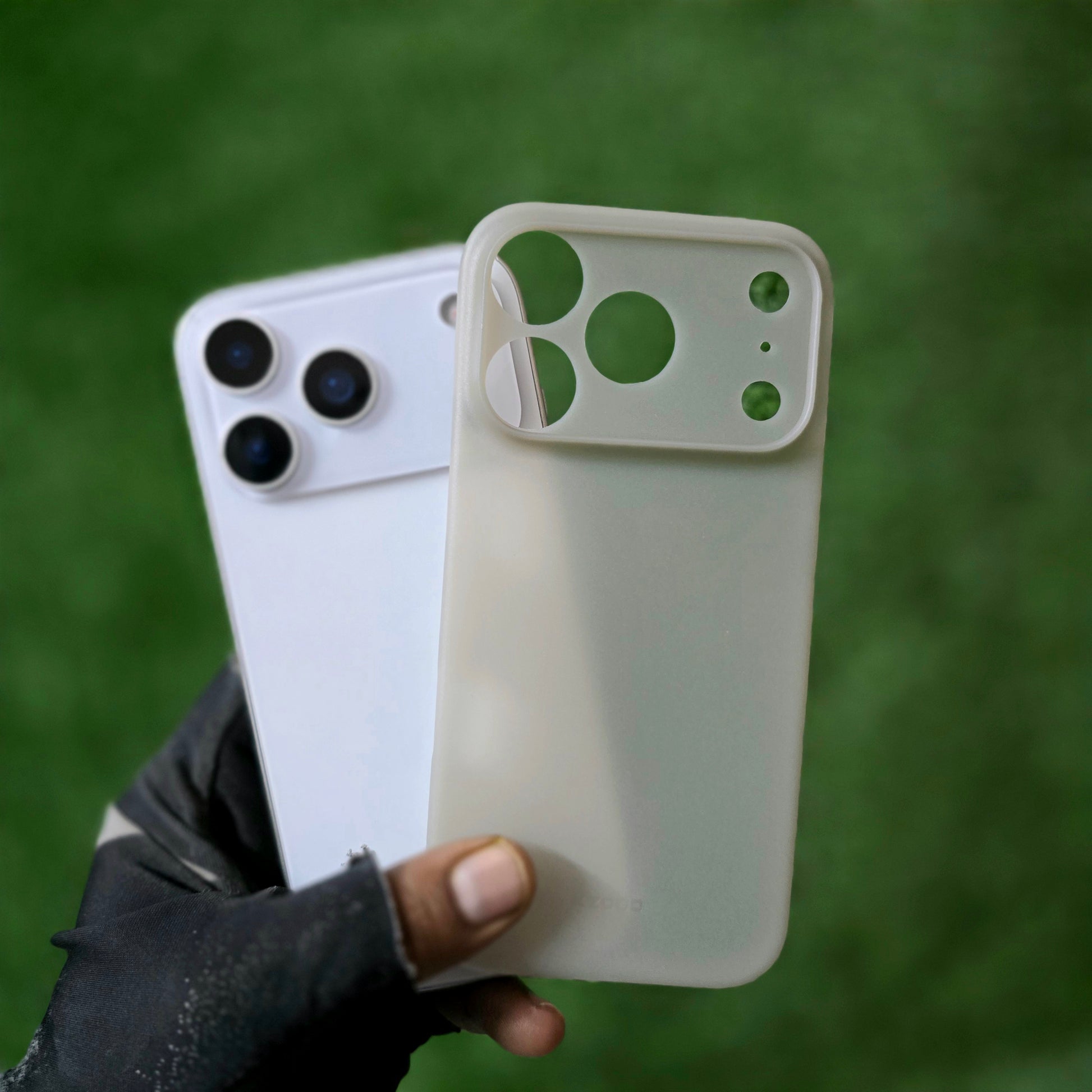 iPhone 17 Pro Max Ultra Thin KZDOO Air Skin Matte Frosted Back Cover - Desert Titanium