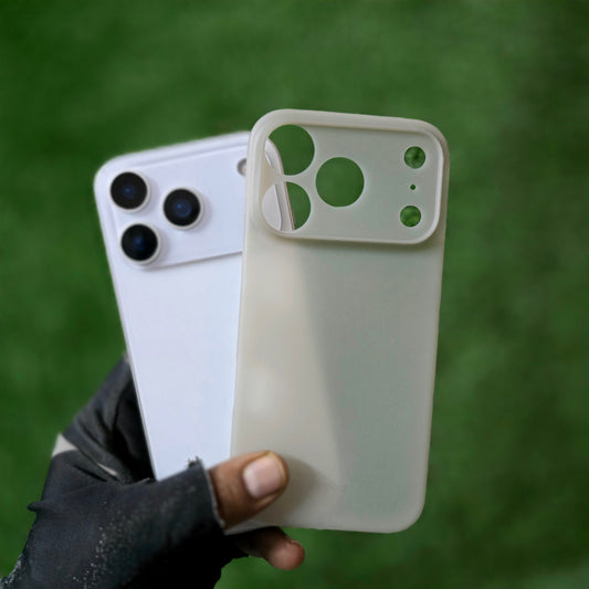iPhone 17 Pro Max Ultra Thin KZDOO Air Skin Matte Frosted Back Cover - Desert Titanium
