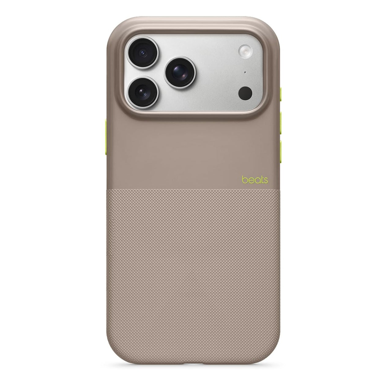 iPhone 17 Pro beats Case, Matte Texture with Microfibre Lining with Magsafe & Camera Control Button - Alpine Gray