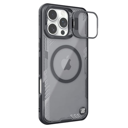 iPhone 16 Pro Max Nillkin Case, Iceblade Series CamProp Case with Camera Cutout Kicstand case with Magsafe