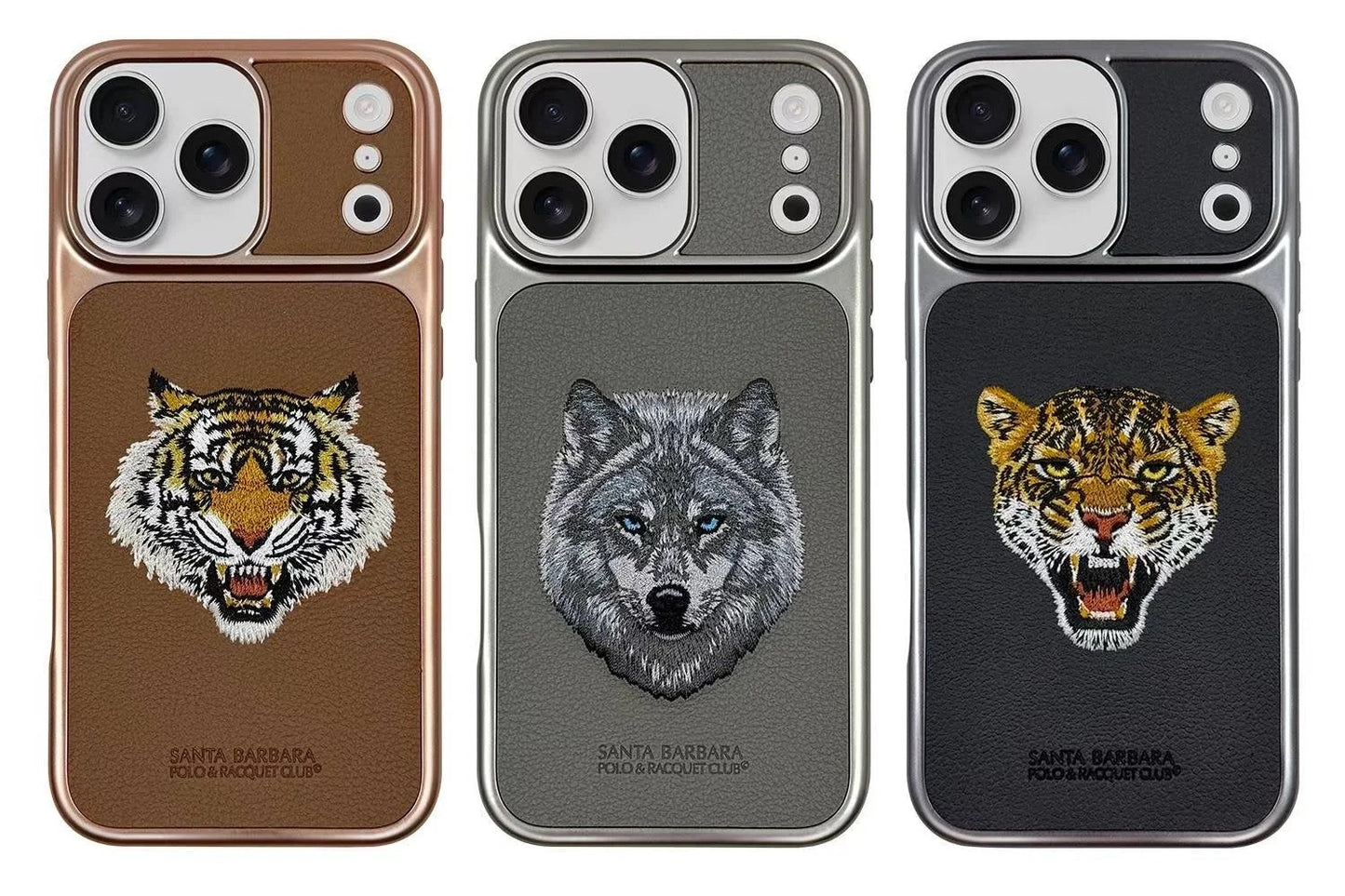 iPhone 17 Pro Max Genuine Leather Original Santa Barbara Polo Club Savanna Series Case