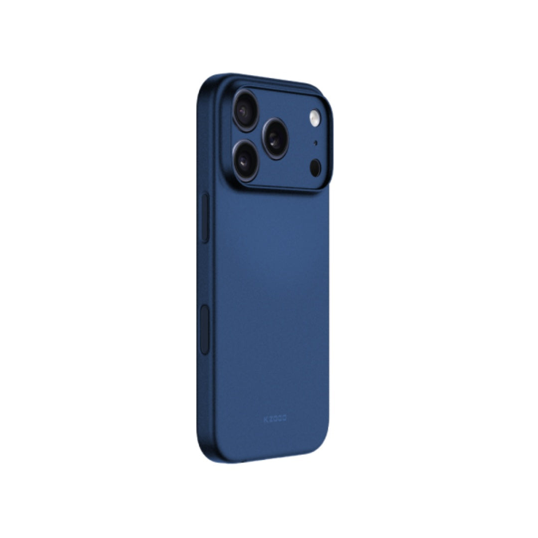 iPhone 17 Pro Ultra Thin KZDOO Air Skin Matte Frosted Back Cover - Blue