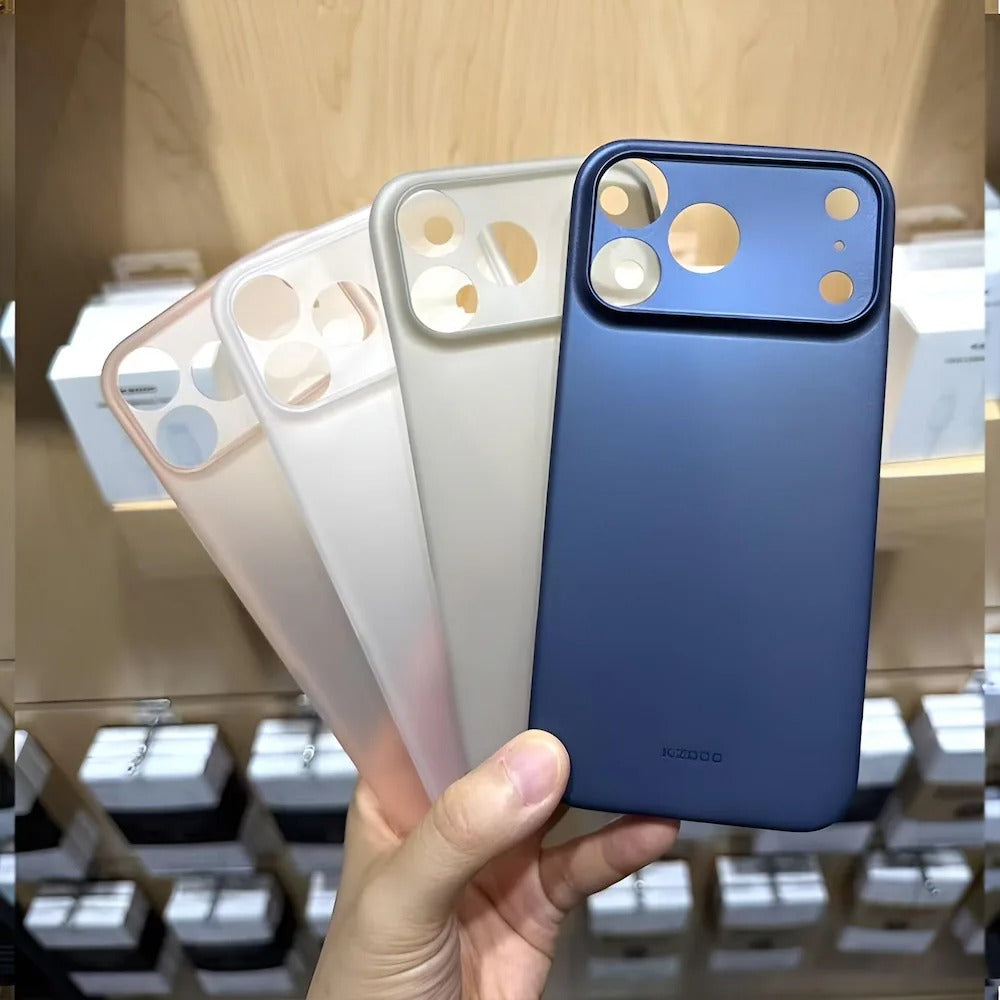 iPhone 17 Pro Ultra Thin KZDOO Air Skin Matte Frosted Back Cover - Blue