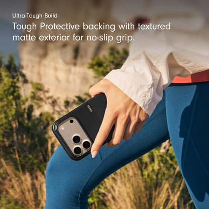 iPhone 17 Pro beats Case, Matte Texture with Microfibre Lining with Magsafe & Camera Control Button - Everest Black