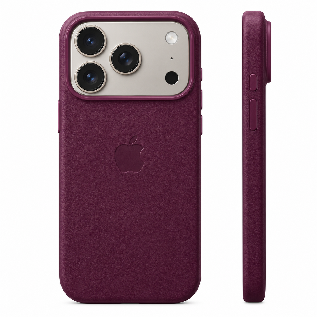 iPhone 18 Pro Leather Case with Magsafe - Burgundy
