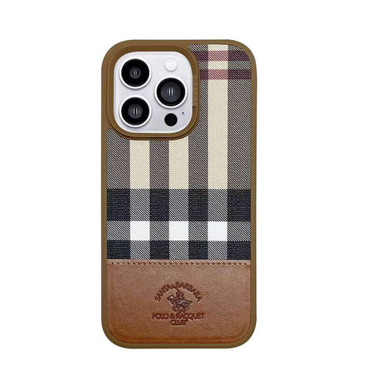 iPhone 14 Pro Santa Barbara Cyril Series Leather Case