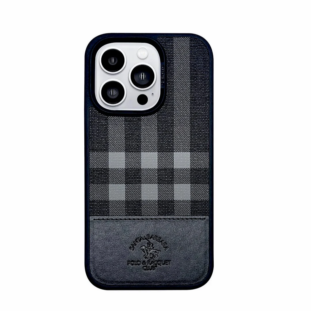 iPhone 14 Pro Max Santa Barbara Cyril Series Leather Case
