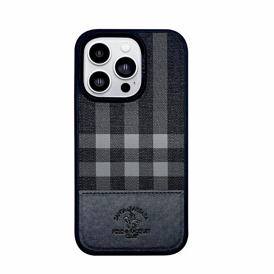 iPhone 14 Santa Barbara Cyril Series Leather Case