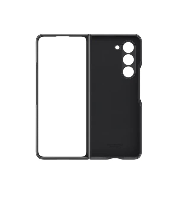 Samsung Galaxy Z Fold 5 Leather Case-Black