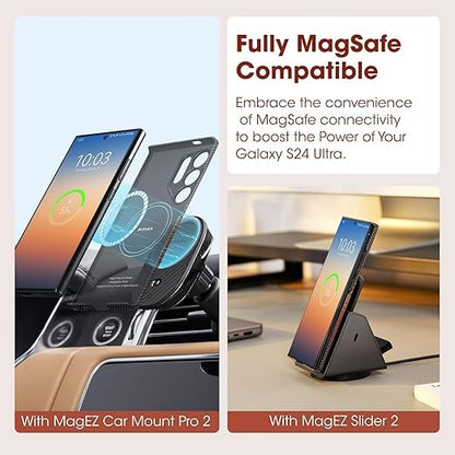Samsung Galaxy S25 Ultra Sunset Tactile Woven Kevlar Case with MagSafe - Sunset