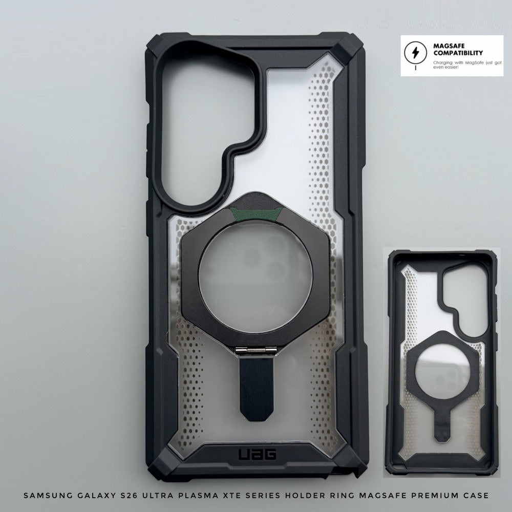 Samsung Galaxy S26 Ultra UAG Cover, Plasma XTE Series Magnetic Ring Holder, Kickstand with Magsafe - ICE