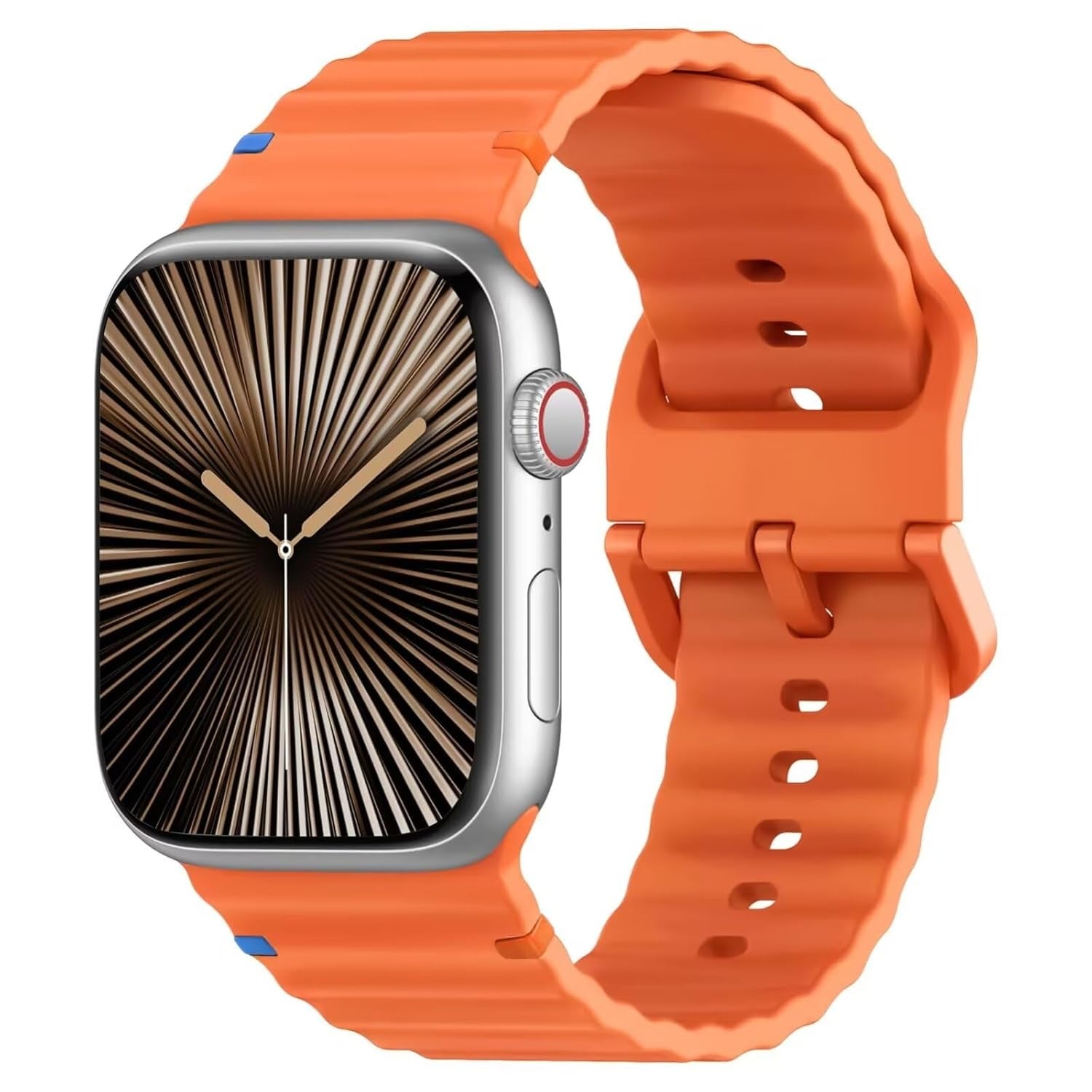 Sport Straps Silicone Waterproof Wristband iWatch Band for (42-44-45-46-49 MM) - Orange