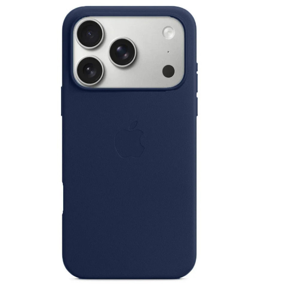 iPhone 17 Pro Leather Case with Magsafe - Dark Blue