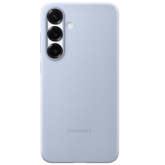 Samsung Galaxy S25 Leather Case, Kindusit Leather Back Cover - Sky Blue