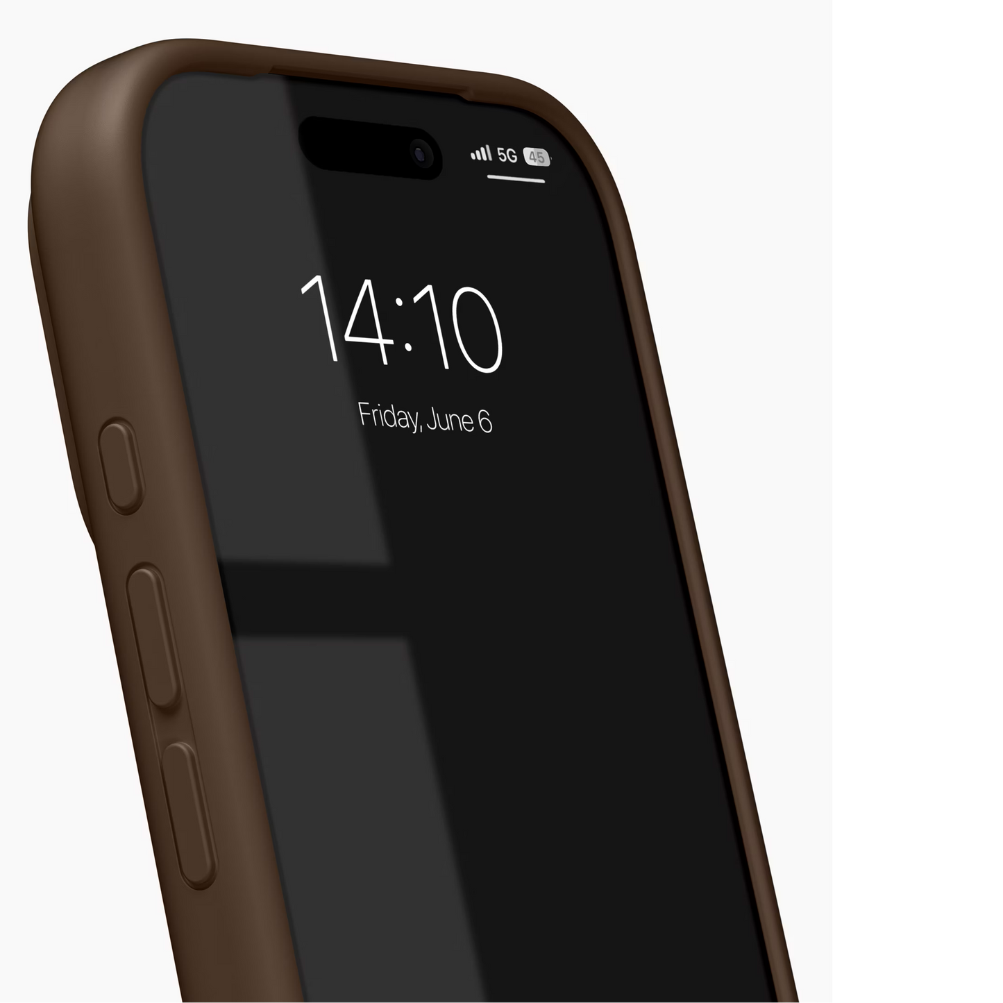 iPhone 17 Pro Max Original Liquid Silicon Non Slippery Case with Magsafe - Brown