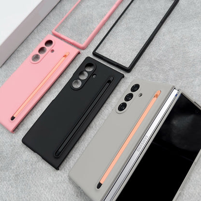 Samsung Galaxy Z Fold7 Spen Case, Skin Feel Matte Cover with Front Glass