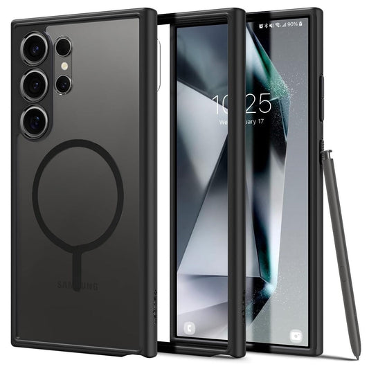 Samsung Galaxy S25 Ultra Transparent Cover, Anti-Yellowing Camera Protection Case with Magsafe