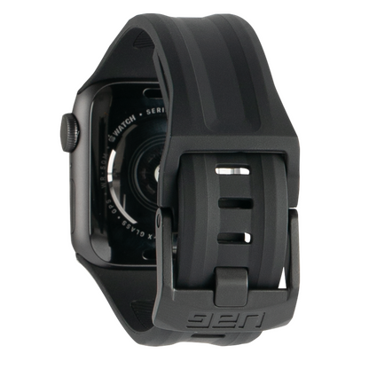 UAG iWatch Band Silicone Scout Strap for iWatch (44-45-46-49 MM) - Black