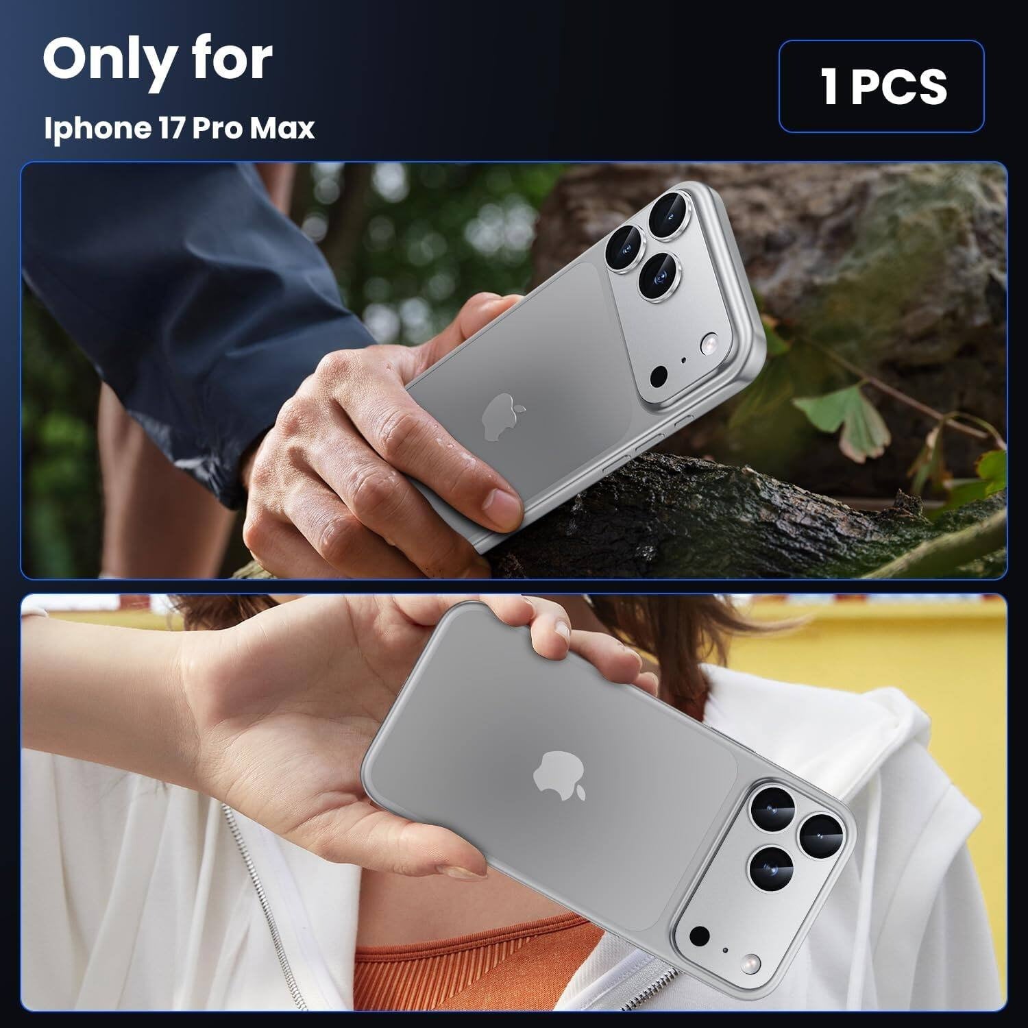 iPhone 17 Pro Metal Camera Lens Protector Alloy Metal Camera Cover