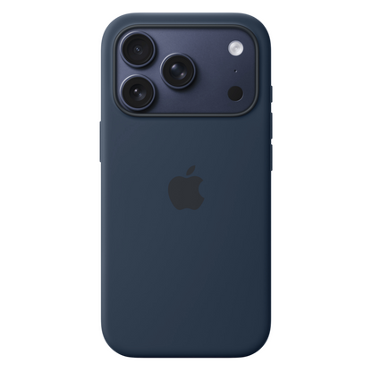 iPhone 17 Pro Silicon Case with Magsafe and Camera Control Button - Blue