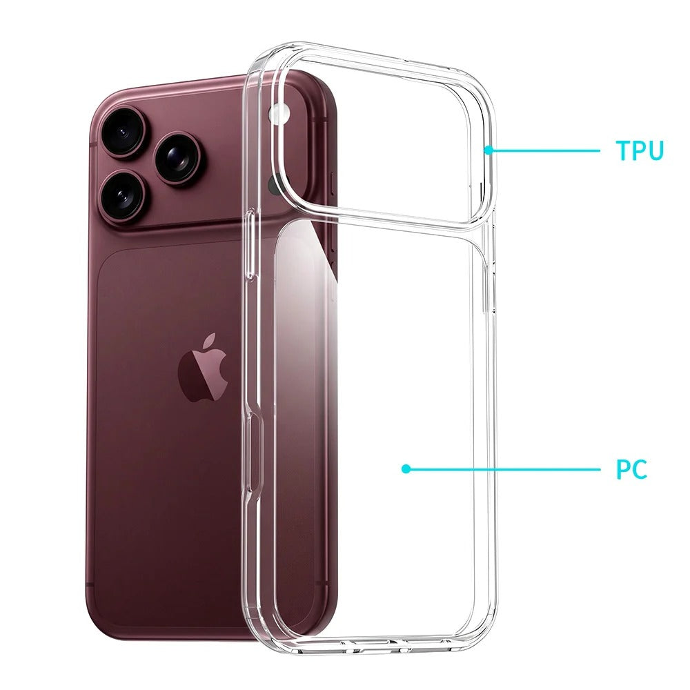 iPhone 18 Pro Soft TPU Crystal Clear Premium Transparent Cover