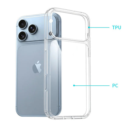 iPhone 18 Pro Soft TPU Crystal Clear Premium Transparent Cover