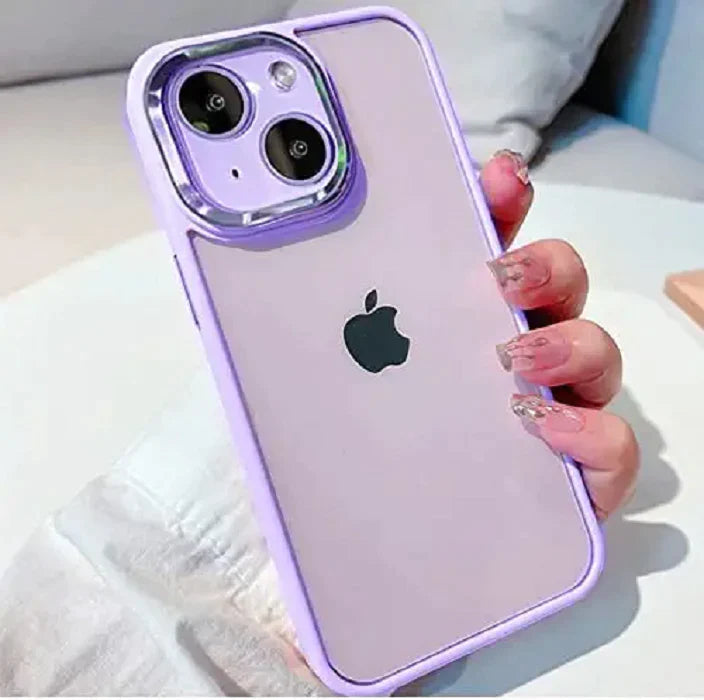 iPhone 14 Transparent Bumper Clear Case with Camera Protection