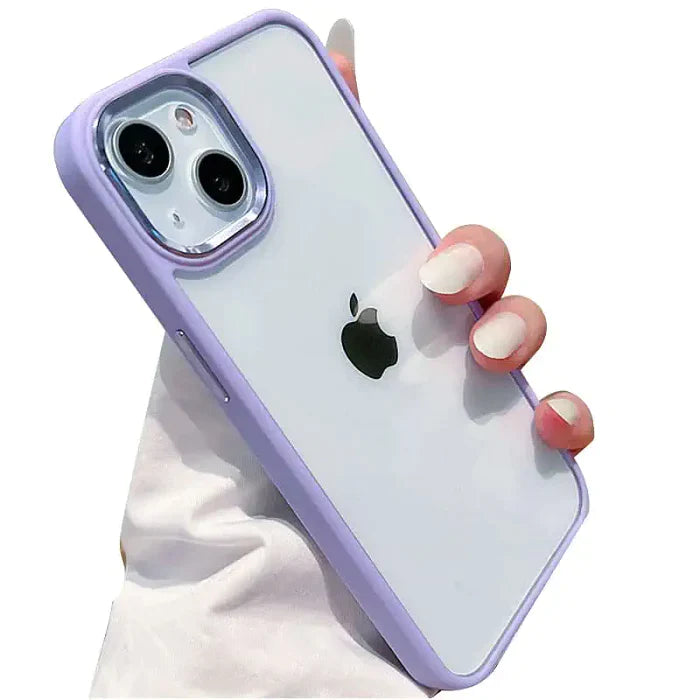 iPhone 14 Transparent Bumper Clear Case with Camera Protection