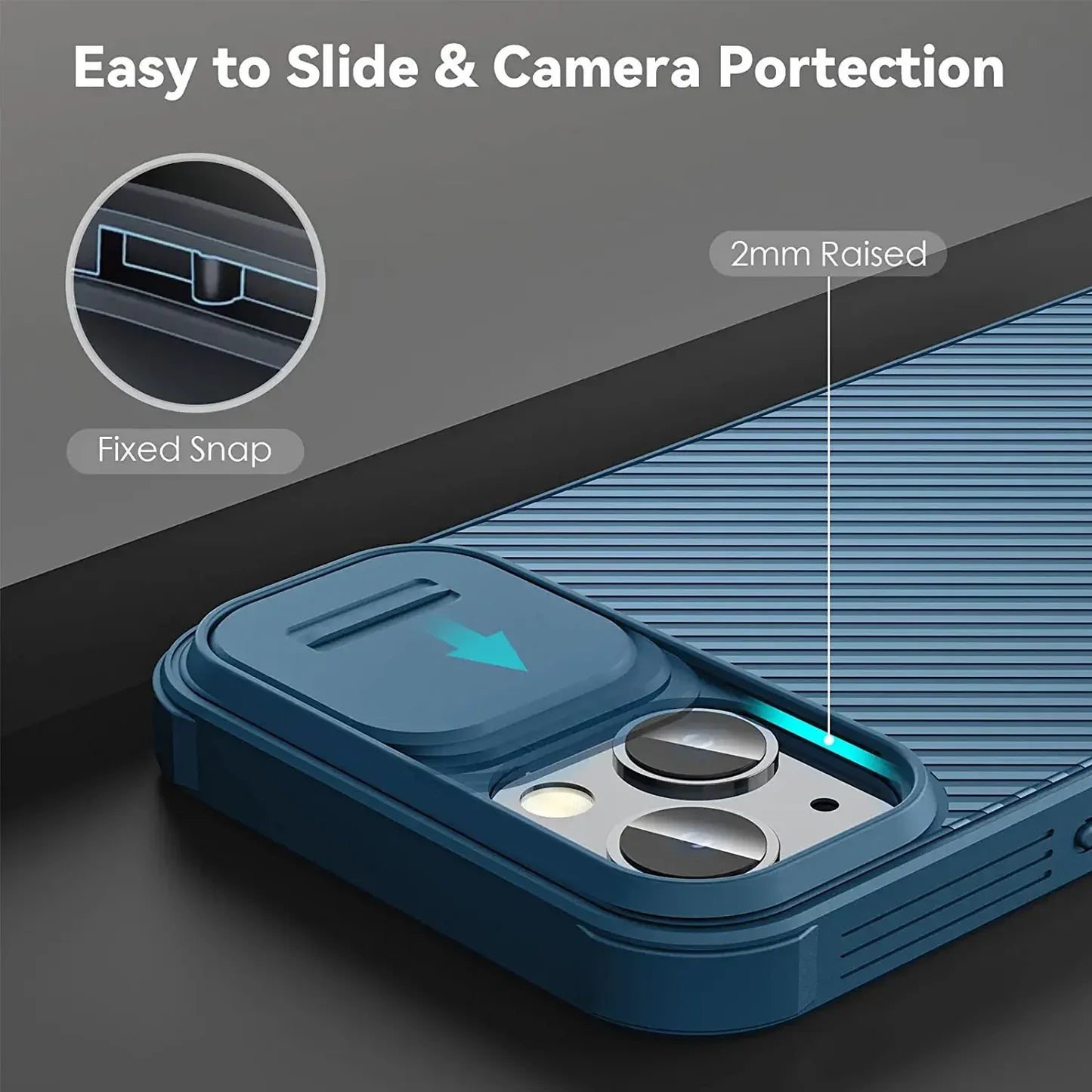iPhone 13 Cam-shield Pro Case with Camera Protection