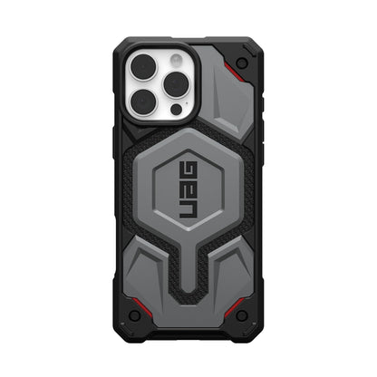 iPhone 16 Pro UAG Case, Monarch Pro Kevlar Series with Magsafe - Grey