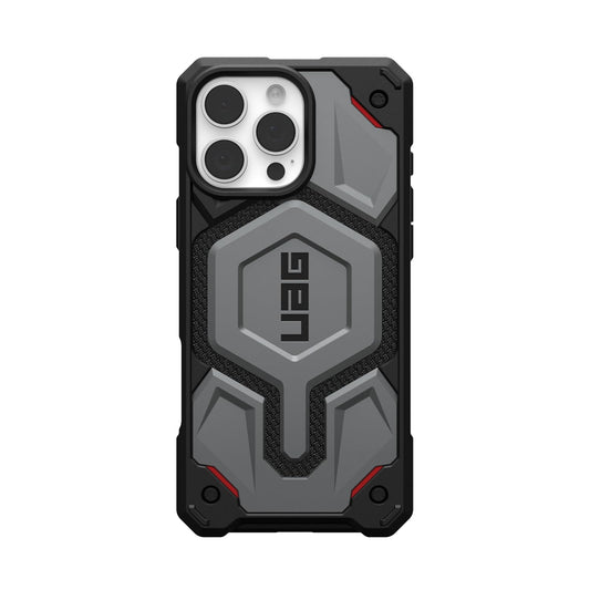 iPhone 16 Pro UAG Case, Monarch Pro Kevlar Series with Magsafe - Grey