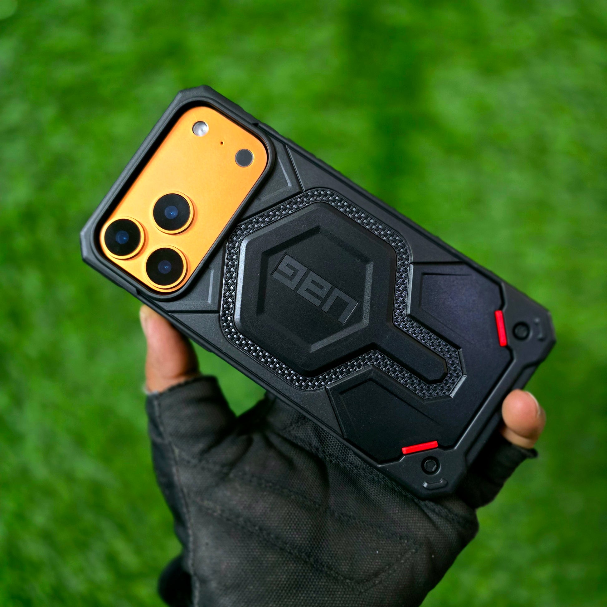 iPhone 17 Pro Max UAG Case, Monarch Pro Kevlar Series with Magsafe - Black