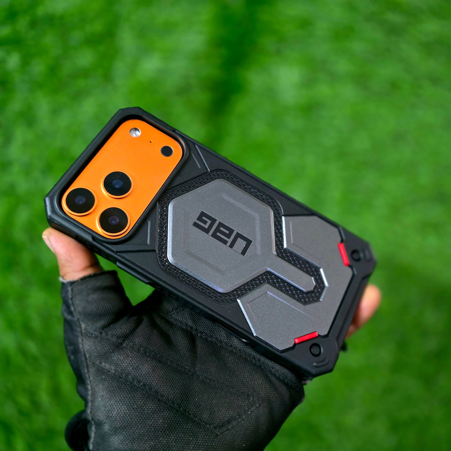 iPhone 17 Pro Max UAG Case, Monarch Pro Kevlar Series with Magsafe - Grey