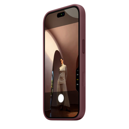 iPhone 18 Pro TechWoven Case with Magsafe and Camera Control Button - Wine