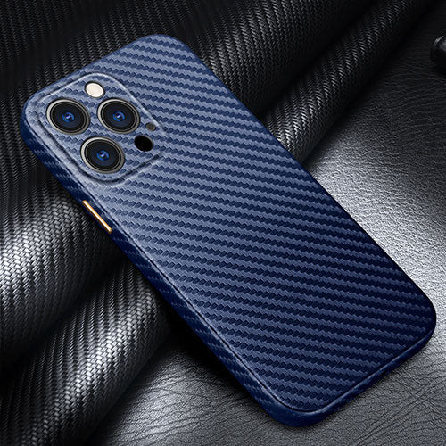 iPhone 15 K-Doo Air Carbon Original Quality Full Coverage Case- Blue