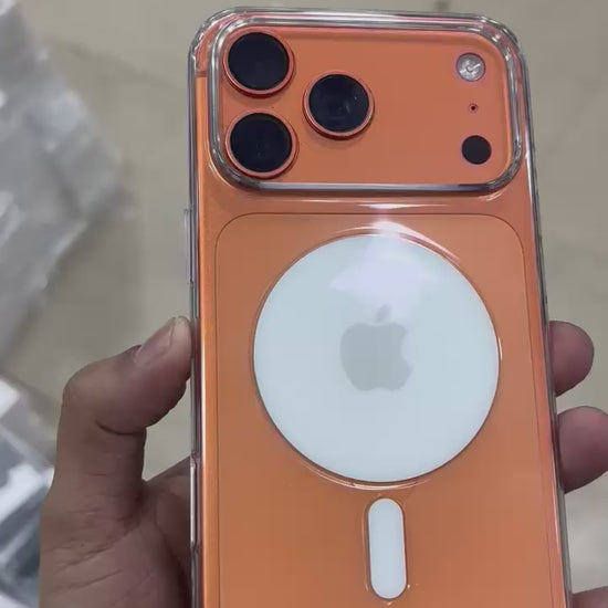 iPhone 17 Pro Max Anti Yellowing (Open From Bottom) Clear Case with MagSafe & Camera Control Button